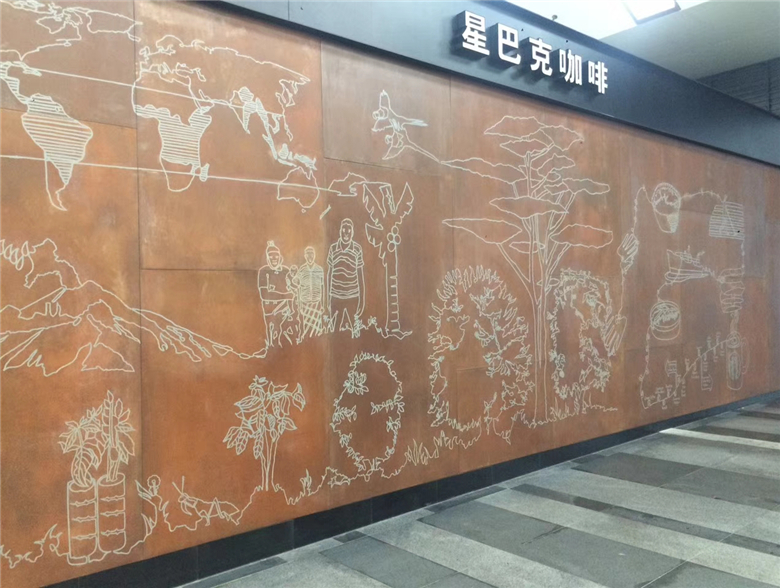 上杭耐候钢幕墙