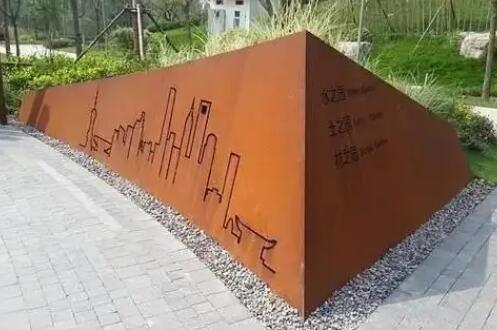 上杭耐候钢挡土墙